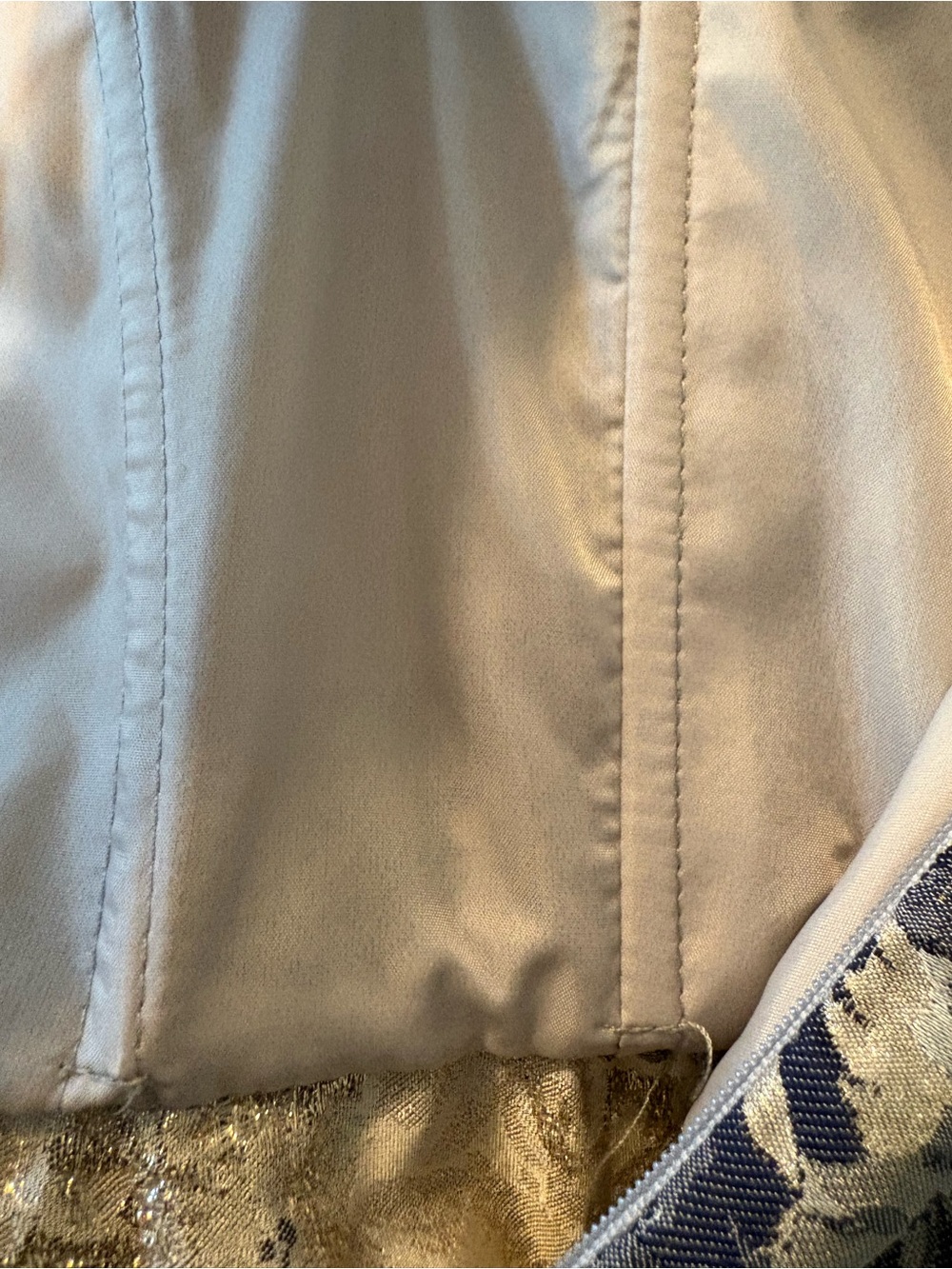 Alex Evenings Jaquard Short Sleeve Off Shoulder Gown NWT - Picture 11 of 15